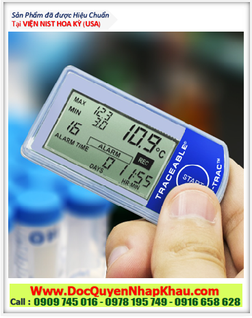 Nhiệt kế Văn Phòng Traceable 6540, Nhiệt kế -35 đến 50°C, 6540 Traceable@ Logger-Trac Datalogging Thermometer